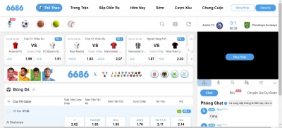 Nhà cái 6686 Express địa chỉ cá cược thể thao trực tuyến an toàn nhất